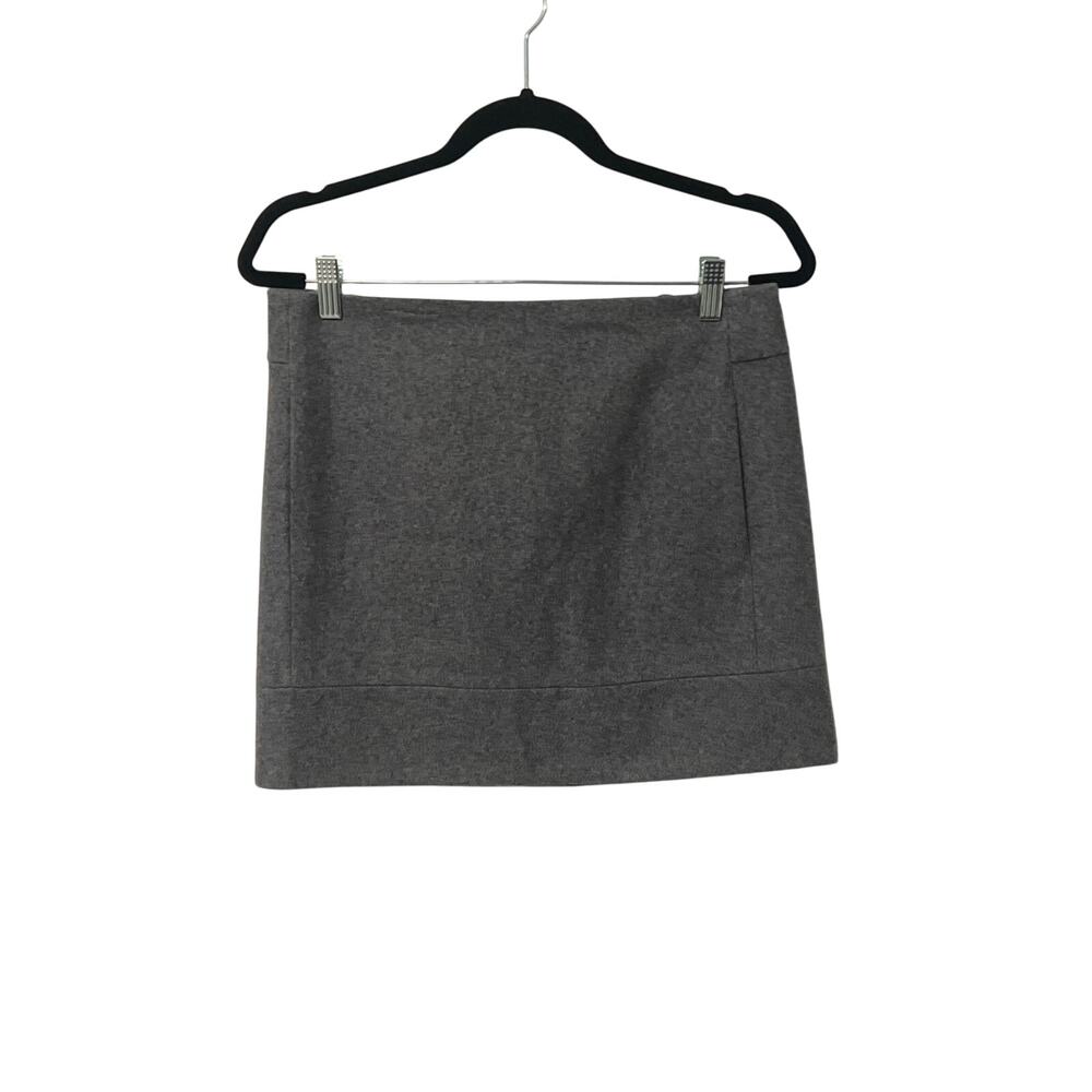 J.Crew Gray 70% Wool Blend Lined Mini Skirt Women's Size 6 KB337